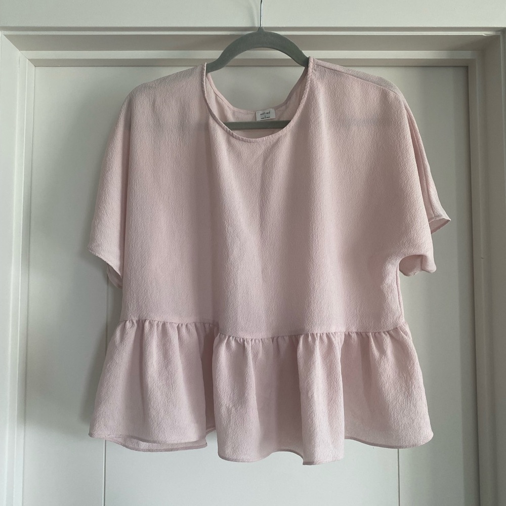 Aritzia - Soft pink shirt